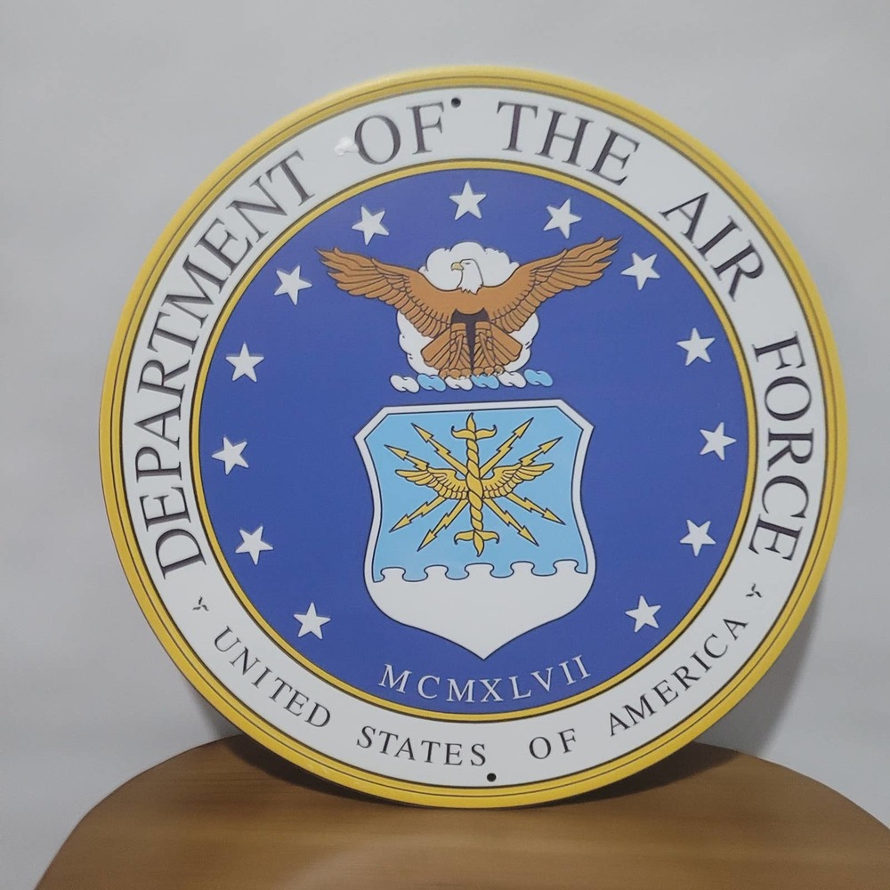 Untied States of America Air force Metal Sign